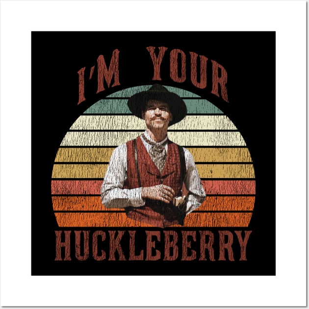 I'm Your Huckleberry Vintage Wall Art by citkamt